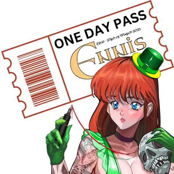 ennis tattoo convention ticket