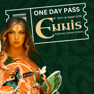 One day ticket to ennis tattoo convention